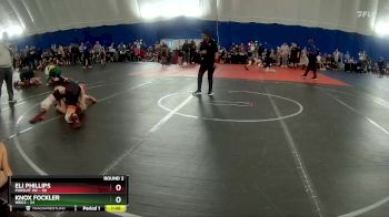 130 lbs Round 2 (3 Team) - Eli Phillips, Pursuit WC vs Knox Fockler, WEG3