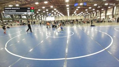 92 lbs Round 2 (10:45am Saturday) - Camden Magluilo, Bitetto Trained vs Cole Littman, Great Neck W.C