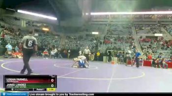 160 lbs Semifinal - Jared Landez, Carroll (Fort Wayne) vs Logan Farnell, Maconaquah