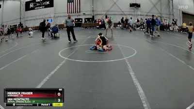 68 lbs Placement (4 Team) - Merrick Fraser, Warhawks vs Ian Montalto, Revival Uprising Black