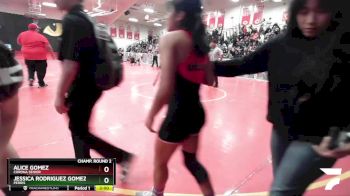 105 lbs Champ. Round 2 - Jessica Rodriguez Gomez, Perris vs Alice Gomez, Corona Senior