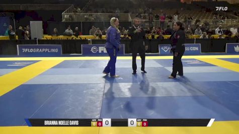 Amy Maria Calderon vs Brianna Noelle Davis 2025 Pan Jiu Jitsu IBJJF Championship