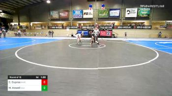 135 lbs Prelims - Cali Dupree, Rare Breed Academy vs Makenna Howell, Ada Youth Wrestling