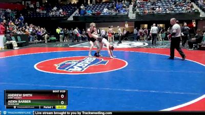 3A-132 lbs Cons. Round 2 - Andrew Smith, Hart County vs Aiden Barber, Ridgeland