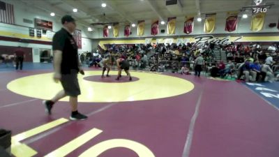 190 lbs Champ. Round 2 - Isaac Galiza, Patriot vs Jacob Mendoza, Temescal Canyon