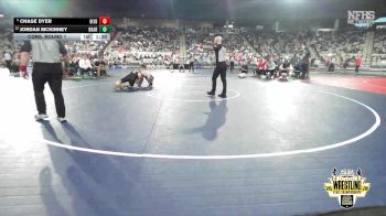 B6A-157 lbs Cons. Round 1 - Chase Dyer, Bixby vs Jordan Mckinney, Broken Arrow