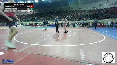 130 lbs Consi Of 32 #2 - Crew Fischer, Westmoore Wresting vs Cannon Longest, Duncan Middle School