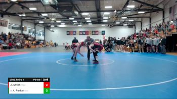 149 lbs Cons. Round 1 - Andrew Parker, Ohio Northern vs Zach Smith, Ohio Wesleyan University