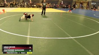 70 lbs Semis & 1st Wrestleback (8 Team) - Jonah Becker, Staples vs Montgomery Bassamore, Chaska/Chanhassen