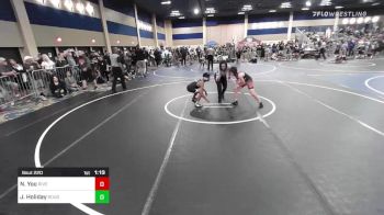 90 lbs Semifinal - Noah Yoo, Riverside Rascals vs Jet Holiday, Rough House