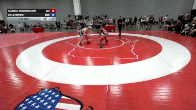 144 lbs Adante Washington, Illinois Freestyle vs Cole Speer, Ohio Scarlet FS