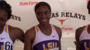 LSU womens 4x200 champs 2011 Texas Relays