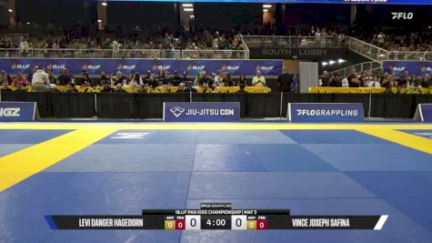 Vince Joseph Safina vs Levi Danger Hagedorn 2026 Pan Kids Jiu-Jitsu IBJJF Championship