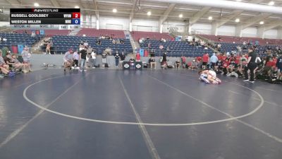 138 lbs Russell Goolsbey, Wyoming vs Weston Millen, Michigan Red