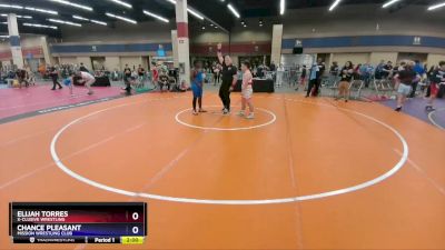 187 lbs Round 2 - Elijah Torres, X-CLUSIVE Wrestling vs Chance Pleasant, Mission Wrestling Club