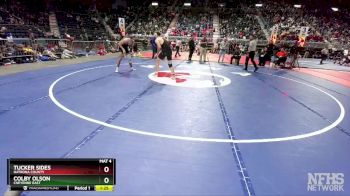 4A-190 lbs Semifinal - Tucker Sides, Natrona County vs Colby Olson, Cheyenne East