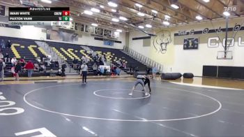 132 lbs Round 3 (3 Team) - Imari White, Carrollton Creekview vs Paxton Vann, Lewisville The Colony