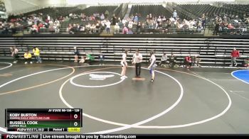 129 lbs Cons. Round 1 - Russell Cook, Copper Hills vs Koby Burton, Soaring Eagle Wrestling Club