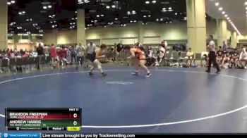 220 lbs Round 1 (10 Team) - Brandon Freeman, Terre Haute South (2) vs Andrew Harris, THE Angry Leprechauns