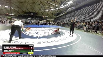 38-41 lbs Semifinal - Ember Gittins, Hoquiam Jr. Grizzly Wrestling Club vs Ekam Bahia, Washington
