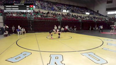 115 lbs Quarterfinal - Jenger Rhodes, Rock Hill vs Angely Mendez, May River