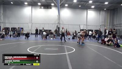 140 lbs Round 5 (6 Team) - Michael Groszkowski, Rebellion vs Dominic Ramos, River WC