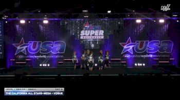 The California All Stars-Mesa - Vogue [2026 L1 Senior - Small Day 3] 2026 USA All Star Super Nationals