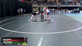 235G Quarterfinal - Noelle Buck, Colony High School vs Ari O`Domin, Bristol Bay