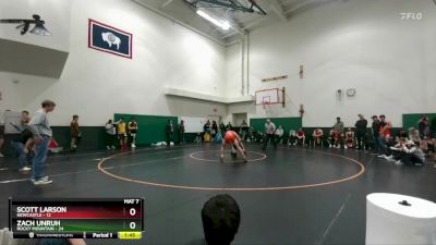 144 lbs Round 3 (6 Team) - Scott Larson, Newcastle vs Zach Unruh, Rocky Mountain