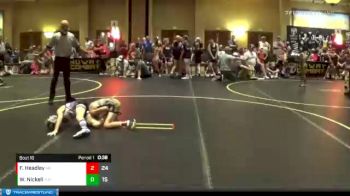 65 lbs Round 4 (6 Team) - Fletcher Headley, Ares Black vs Wes Nickell, The Untouchables Purple