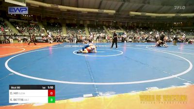 115 lbs Quarterfinal - David Hill, Elevate vs SIMON BETTIS, Sebolt Wrestling Academy