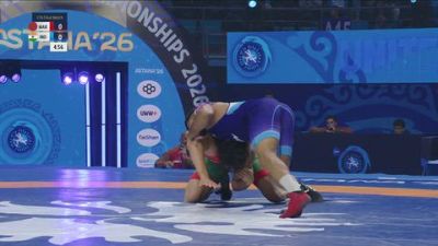 86 kg Qualif. - Mohamed Amine El Mekkaoui, Morocco vs Pushpender Dalal, India