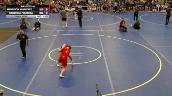 145 lbs Cons. Semi - Gineishka Figueroa, Dunkirk vs Maddison VanSickle, Randolph