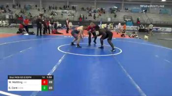 220 lbs Prelims - Wade Mettling, Indiana Outlaws White vs Shannon Core, Mat Assassins