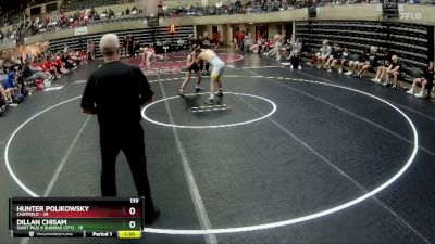 139 lbs Round 2 (4 Team) - Dillan Chisam, Saint Pius X (Kansas City) vs Hunter Polikowsky, Chatfield