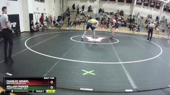 184 lbs Cons. Semi - Charles Henkel, Brewton-Parker (GA) vs William Parker, Truett-McConnell (Ga.)