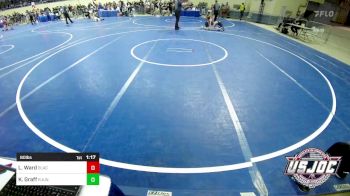 80 lbs Round Of 32 - Lane Ward, Blackwell Wrestling Club vs Kristian Graff, R.A.W.