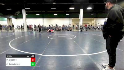 285 lbs Round Of 32 - Michael Gibson, PA vs Zayne Candelaria, AZ