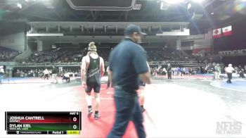 215 lbs Champ. Round 1 - Dylan Kiel, Vista Del Lago vs Joshua Cantrell, Downey