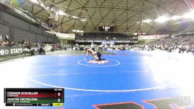 2A 150 lbs Champ. Round 1 - Connor Schueller, Lakewood vs Hunter Nicholson, East Valley (Spokane)