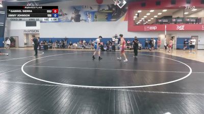 132 lbs Gabriel Sierra, Colorado vs Jimmy Johnson, Virginia