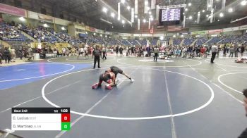 137 lbs Semifinal - Carson Lucius, Scottsbluff WC vs Daniel Martinez, Alamosa