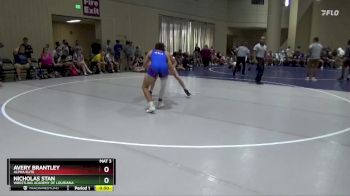 150 lbs Cons. Round 2 - Nicholas Stan, Wrestling Academy Of Louisiana vs Avery Brantley, Alpha Elite