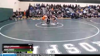 113 lbs Round 1 (16 Team) - Adrian Hernandez, Rockwall vs Aiden Marks, Clute Brazoswood