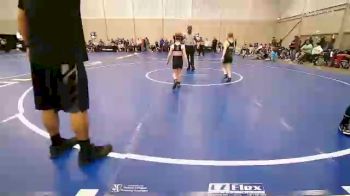 55 lbs Rr Rnd 6 - Willa Green, Mojo Grappling Academy Girls vs Peyton Schiess, Oregon Womens Wrestling