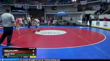 1 lbs Semifinal - Jalon Helm, Piedmont vs Troy Galloway, Ohatchee