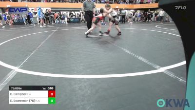 75/83 lbs Rr Rnd 2 - Olivia Campbell, Elgin Wrestling vs Emmeline Bowerman (75), Plainview Youth Wrestling Club