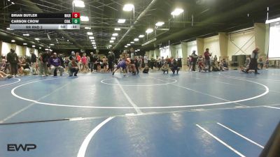 Rr Rnd 2 - Brian Butler, Madill Takedown vs Carson Crow, Coalgate Wildcat Wrestling Club