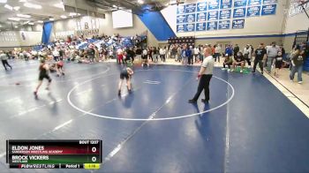 115 lbs Cons. Semi - Eldon Jones, Sanderson Wrestling Academy vs Brock Vickers, Westlake