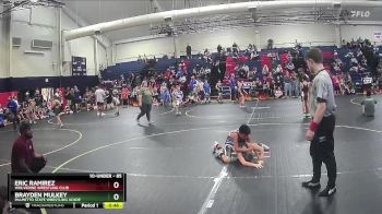 85 lbs Round 2 - Eric Ramirez, Wolverine Wrestling Club vs Brayden Mulkey, Palmetto State Wrestling Acade